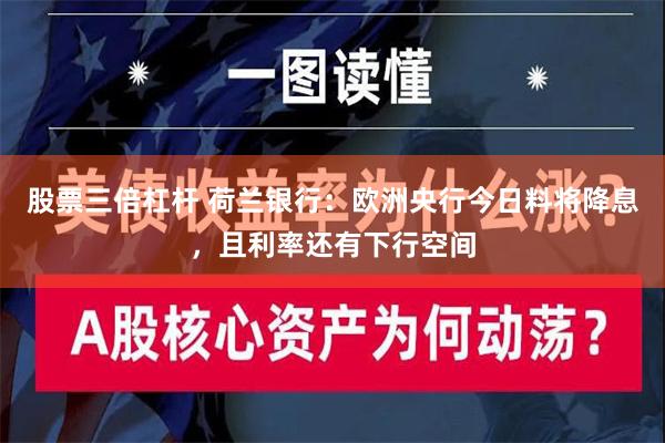 股票三倍杠杆 荷兰银行：欧洲央行今日料将降息，且利率还有下行空间