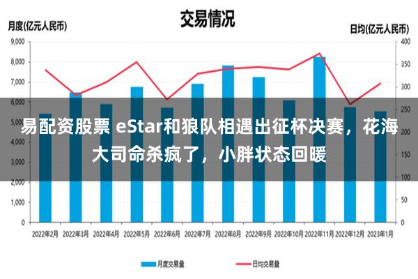 易配资股票 eStar和狼队相遇出征杯决赛，花海大司命杀疯了，小胖状态回暖