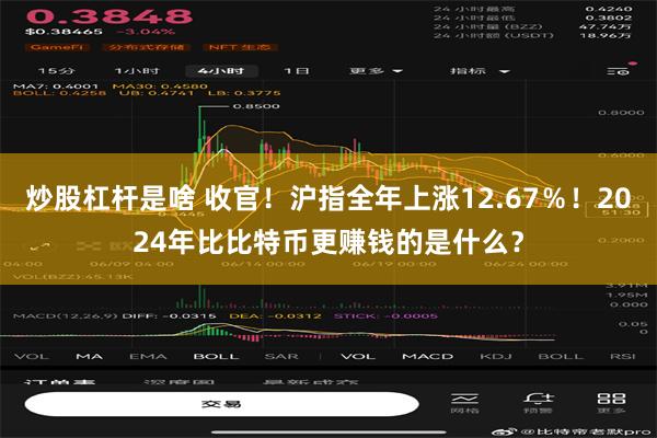 炒股杠杆是啥 收官！沪指全年上涨12.67％！2024年比比特币更赚钱的是什么？